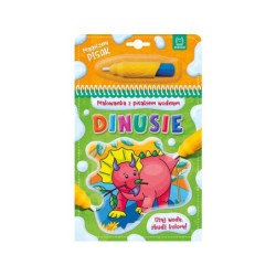 Malowanka z pisakiem wodnym Dinusie 69823