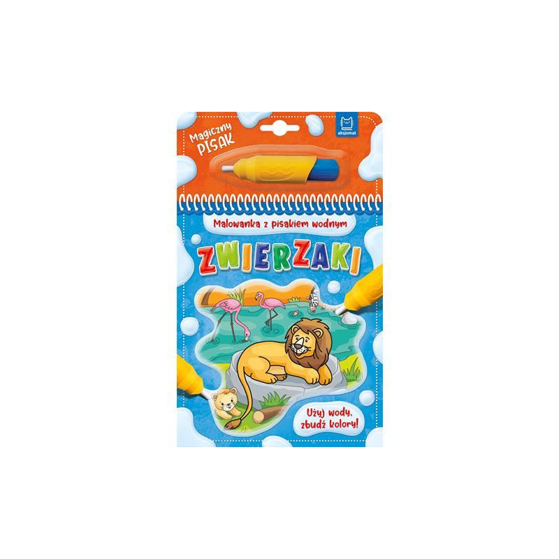 Malowanka z pisakiem wodnym Zwierzaki 69847