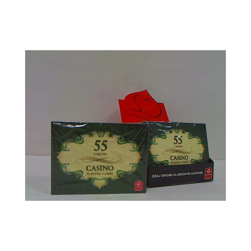  Karty do gry Casino 2x55listk.0044646 02631
