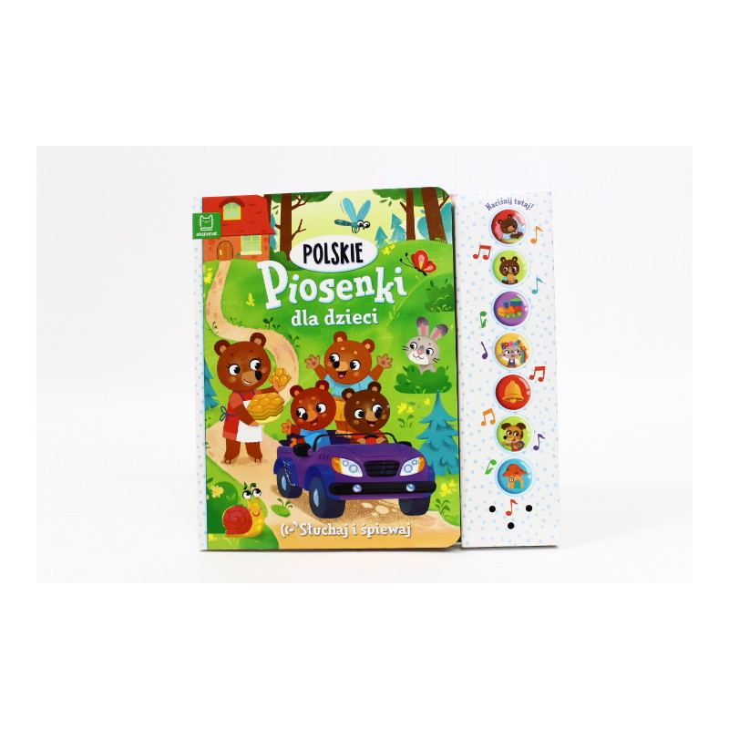 Słuchaj i śpiewaj Polskie piosenki d/dzieci 33394