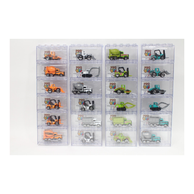 Autko metal 1:64 w klocku mix 6/opak 088-3 05222