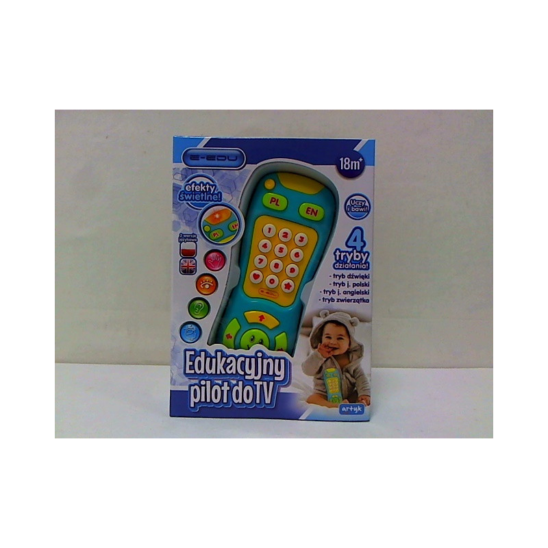  Edukacyjny pilot do TV e-edu biały 129438