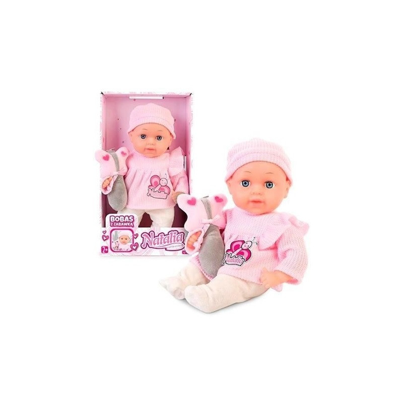 Natalia bobas z zabawką 33cm 164194