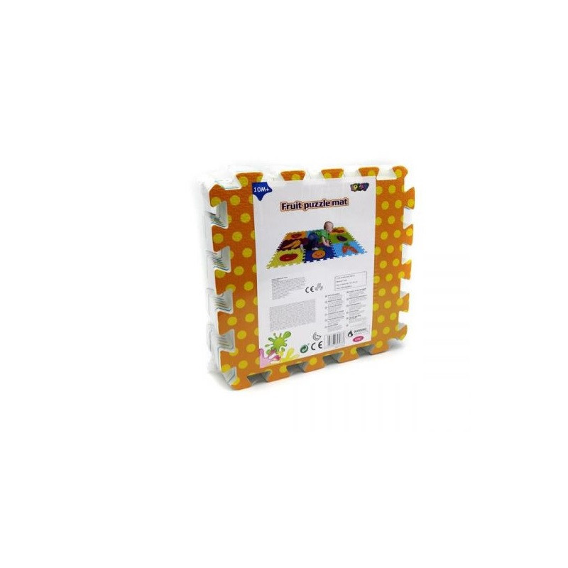 Puzzle piankowe 9el Owoce 803933