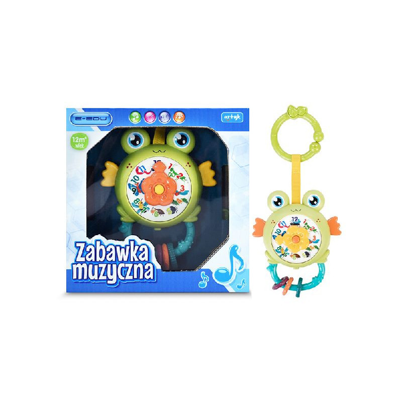 Zabawka muzyczna e-edu Żabka 128141