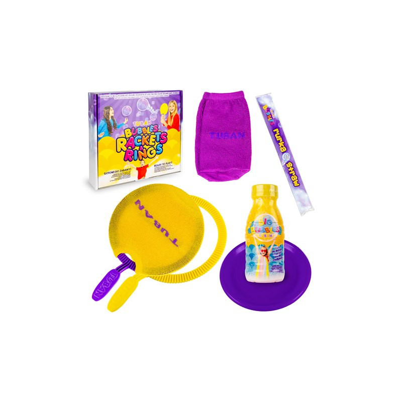TUBAN bańkowe rakietki i obręcze zest TU3438 34382