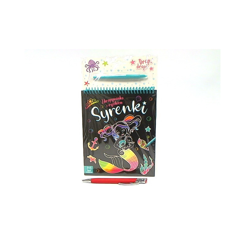 Zdrapywanka z rysikiem Syrenki 58.11.13.0 30232