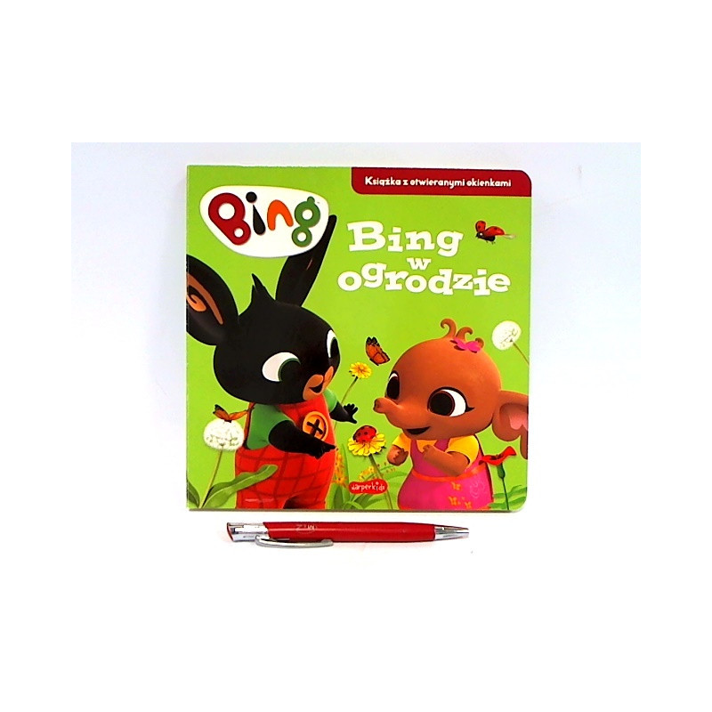 Książka z okienkami Bing w ogrodzie 70991