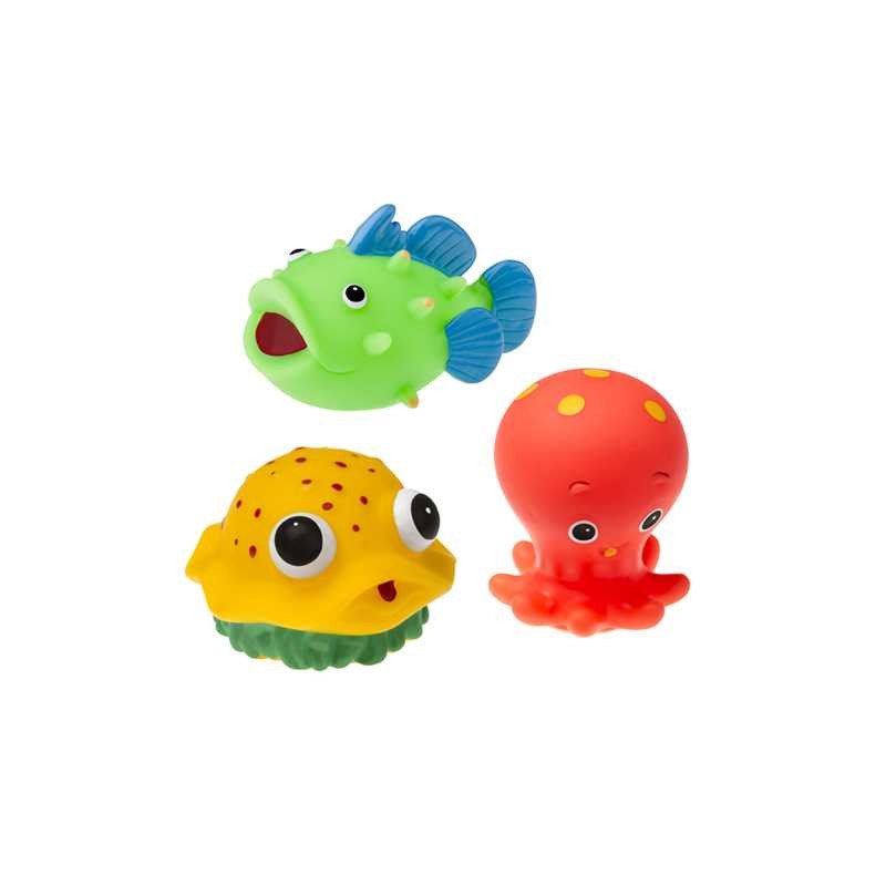 Zwierzątka morskie do kąpieli 3szt 503a 75030