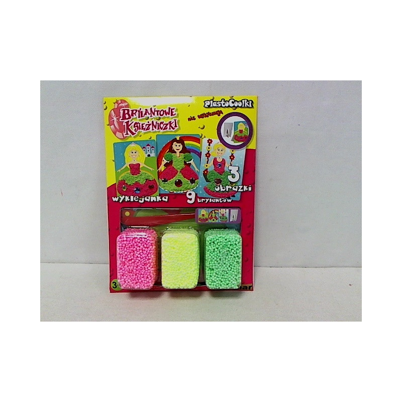 PlastoCoolki wyklejanka Księżniczki PCWK 51450