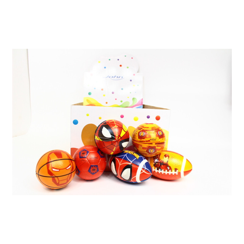 John piłka miękka mix 4"/6" Marvel 130056664 /24