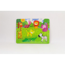 Układanka drewno Safari D-110 41103