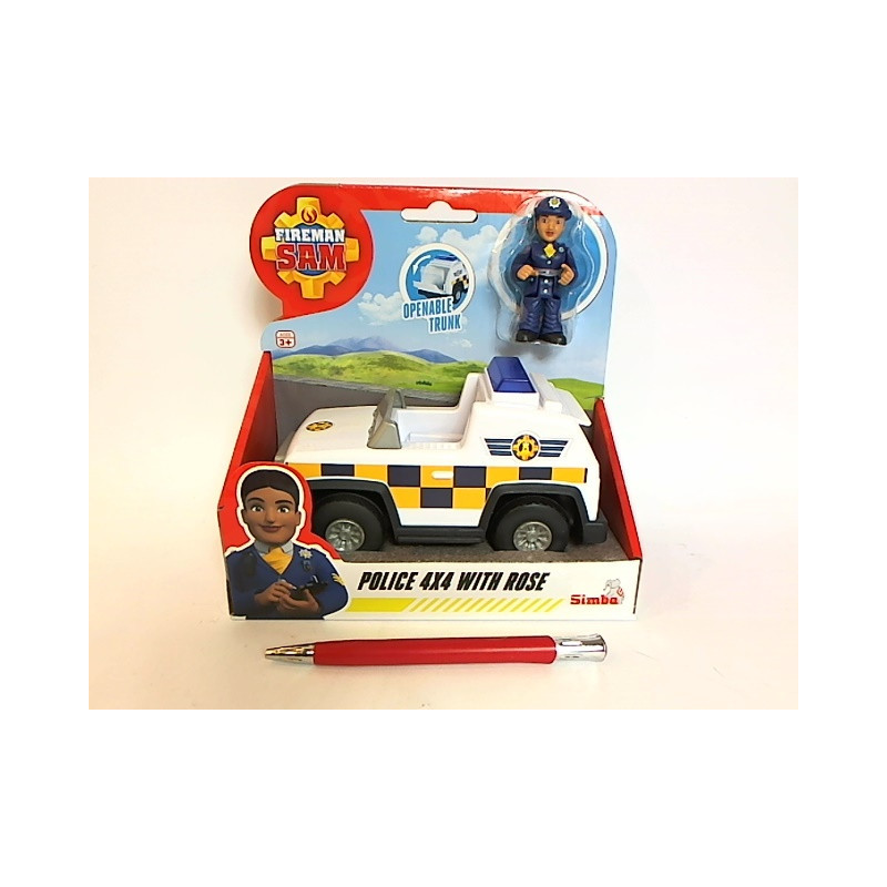  Strażak Sam Jeep policyjny 4X4 mini 925-2508