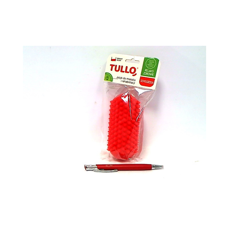 Wałek do masażu 12,8cm czerw 422 74224