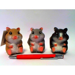 Chomik z groszkiem 8cm HAB072 15294