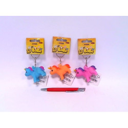 Jednorożec 5cm z groszkiem brelok HAB092 27556