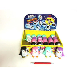 Pingwinek z groszkiem 8cm 24/disp HAB083 24913