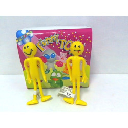 Żółtoludek wyginany/20szt.disp 15 cm HAB029 08541