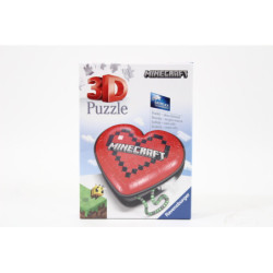 RAV puzzle 3D 54el Heart Minecraft 11285