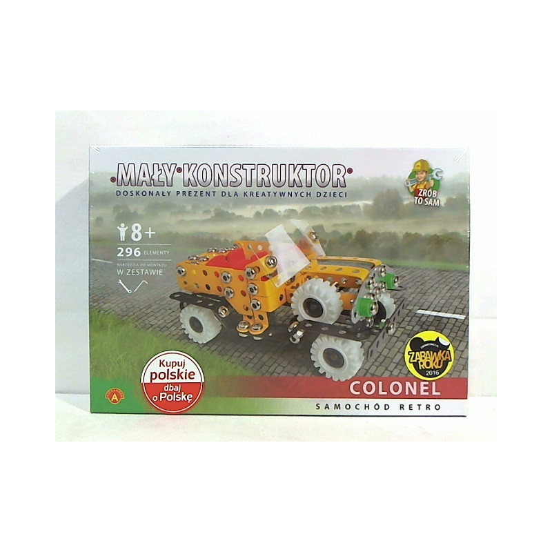 Mały konstruktor retro auto - Colonel 16154
