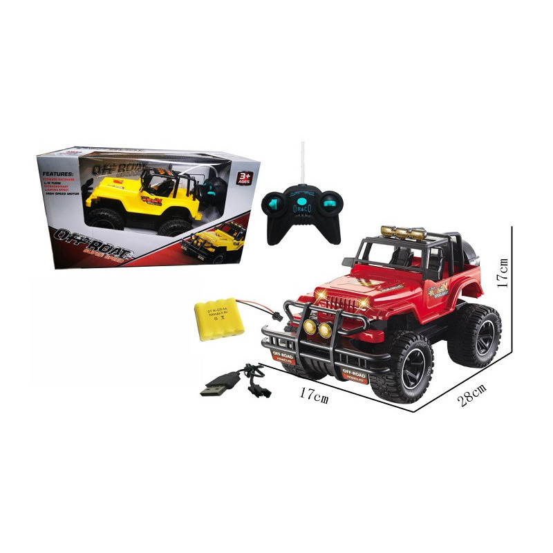 Jeep RC/ładowarka 223-5 10826