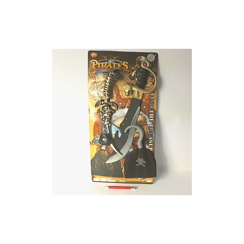 Zestaw pirata na blistrze 828-16 04733