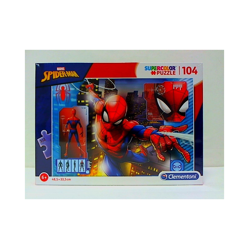 CLE puzzle 104 SuperKolor SpiderMan 27118