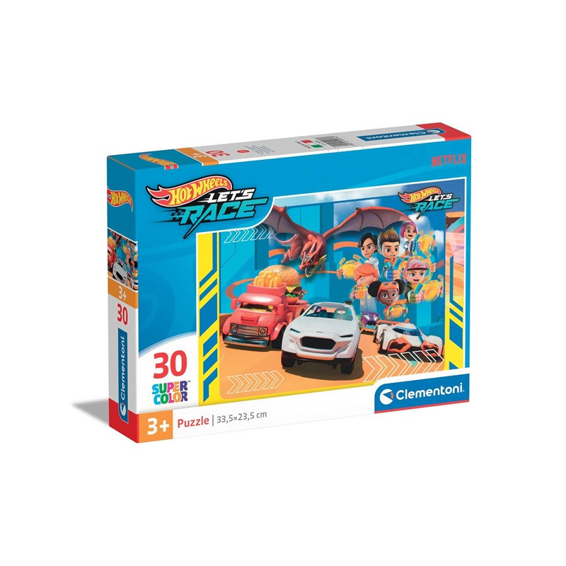 CLE puzzle 30 SuperKolor Hot Wheels 20284
