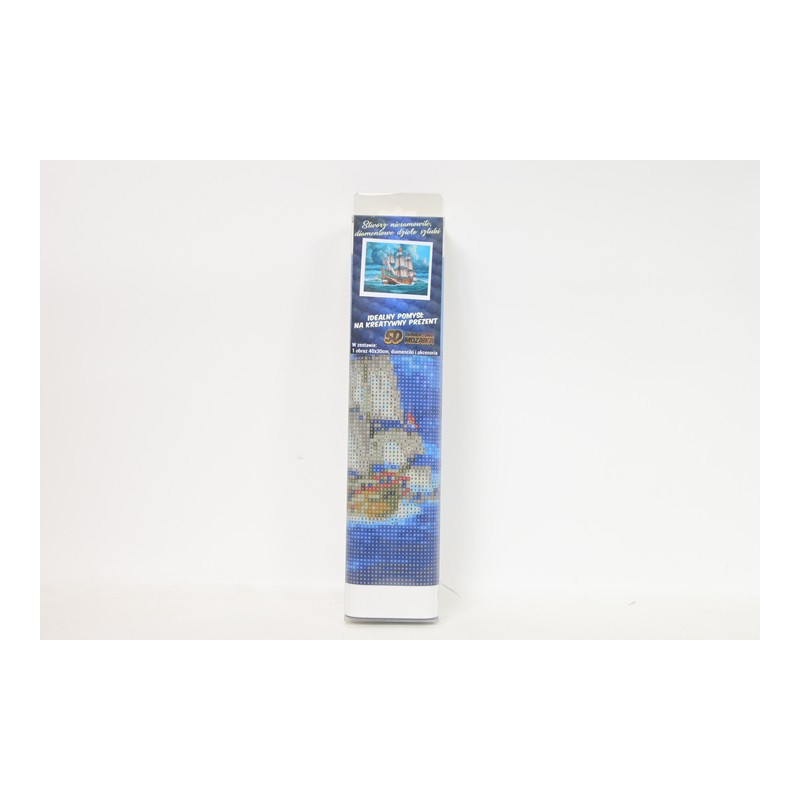  Diamentowa mozaika Okręt na morzu 1009423