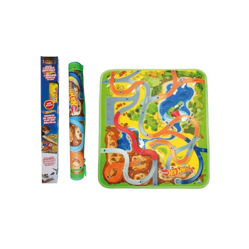  HW mata podłogowa 80X70cm+autko 42022