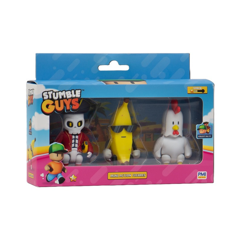  STUMBLE GUYS S1 MiniAct.fig.3pack ver.B 89359