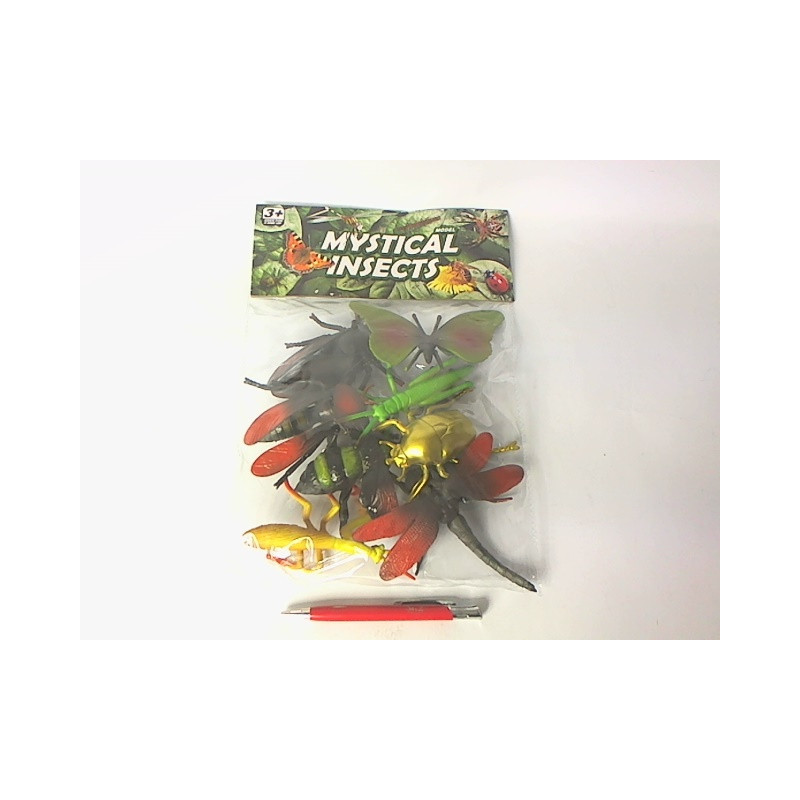 Insekty 8szt w worku Q103-8 05761