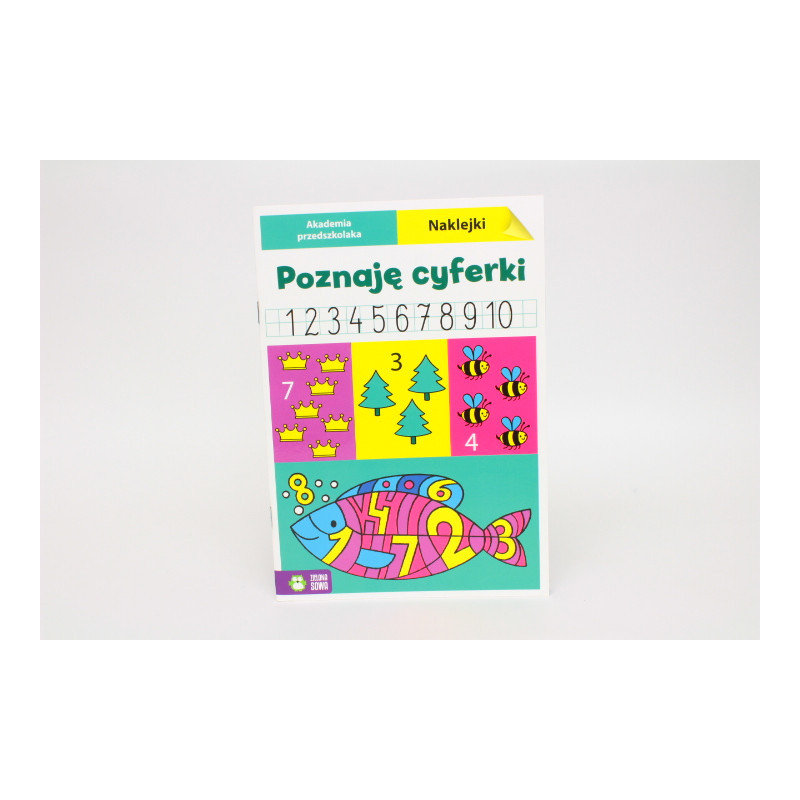 Akademia przedszkolaka Poznaję cyferki 58.11 07044