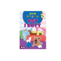 Baw się naklejkami Psy i koty NW 91789