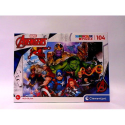 CLE puzzle 104 SuperKolor Avengers 25718