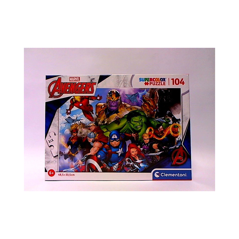 CLE puzzle 104 SuperKolor Avengers 25718