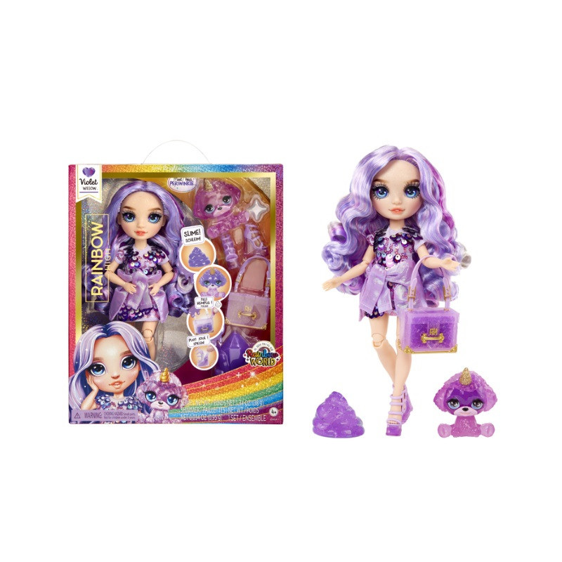 !!!RainbowHigh Classic Fash-Violet purple 120223/3