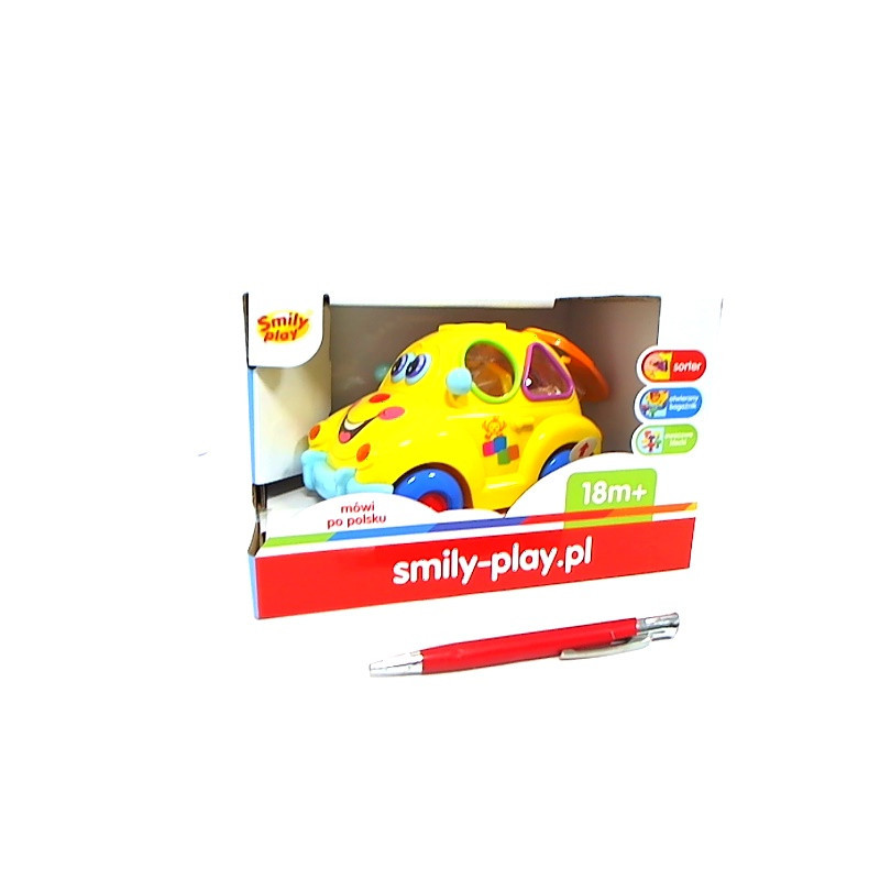 Zabawne auto światło/muz.SmilyPlay SP83668 36689