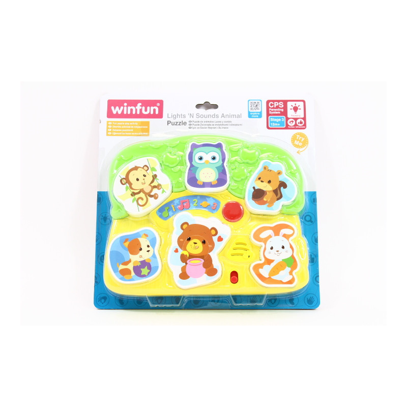 Zwierzaczkowe puzzle SmilyPlay 000771 07715