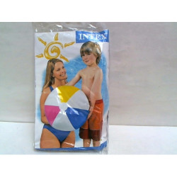 Piłka plażowa kolorowa 61cm 59030 /36 50308