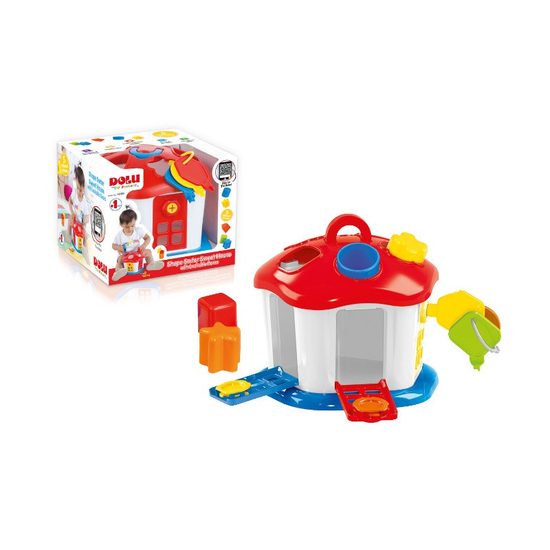 DOLU sorter kształtów domek z kluczami 5096 50960