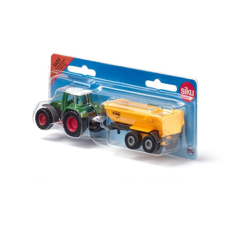 SIKU 16 Traktor Fendt w wywrotką koleb Krampe 1605
