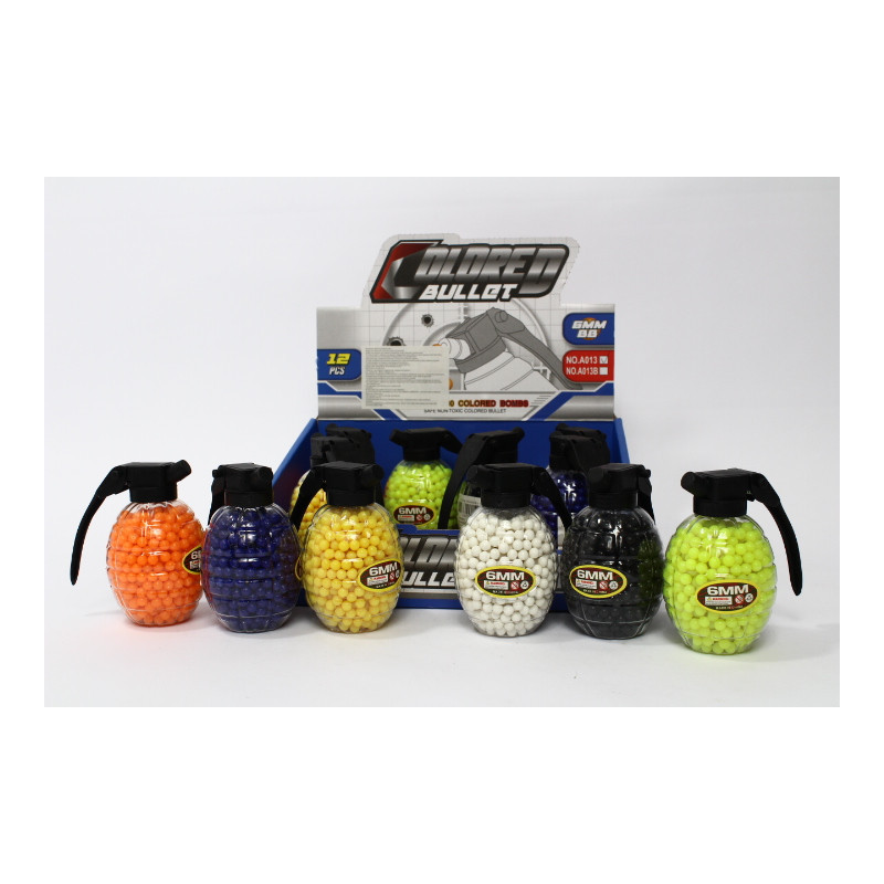 Kulki w granacie 800szt  12szt/disp L1290 55024