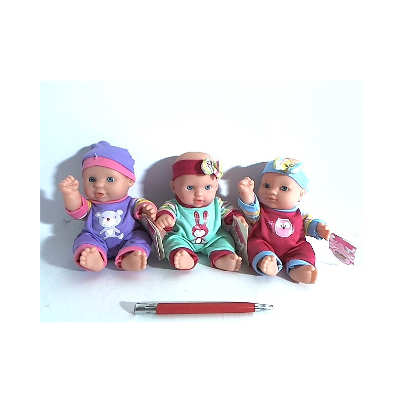 Lalka 20cm w ubranku 3rodz HLH88 32253