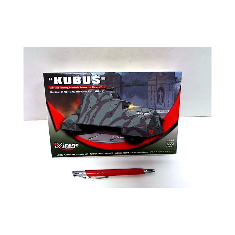 Mirage zest.d/sklej.Samochód panc.Kubuś S04 724001