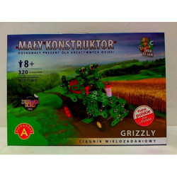 Mały konstruktor maszyny rolnicze ciągnik 12187