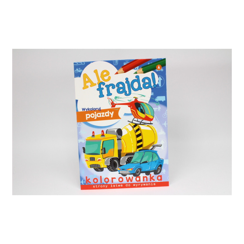 Ale frajda! Wykoloruj pojazdy 58.11.13.0 75182