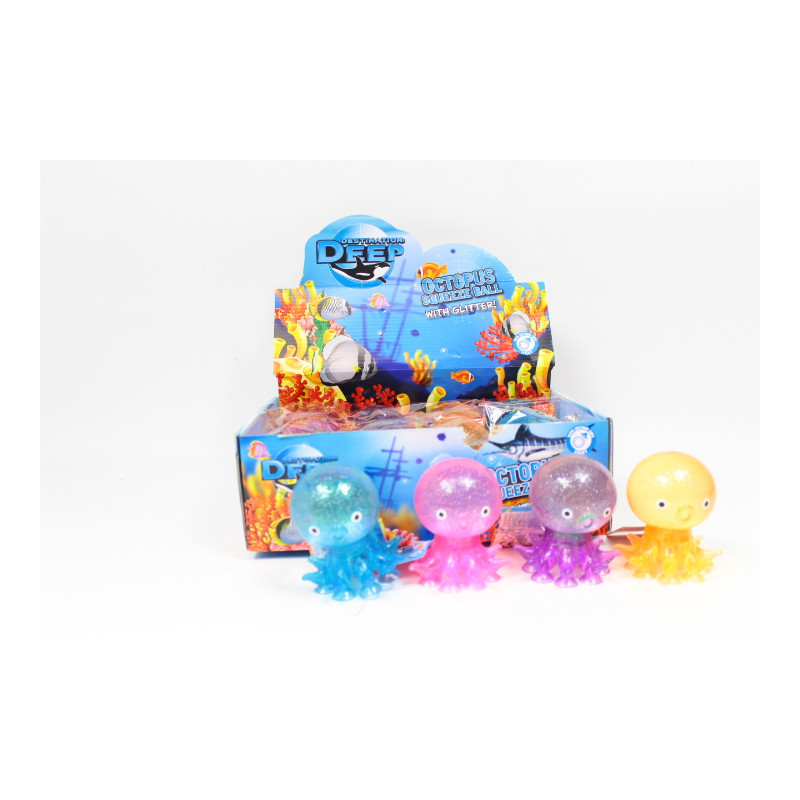 Ośmiornica brokat d/ścisk.z przylepc.621579 87938