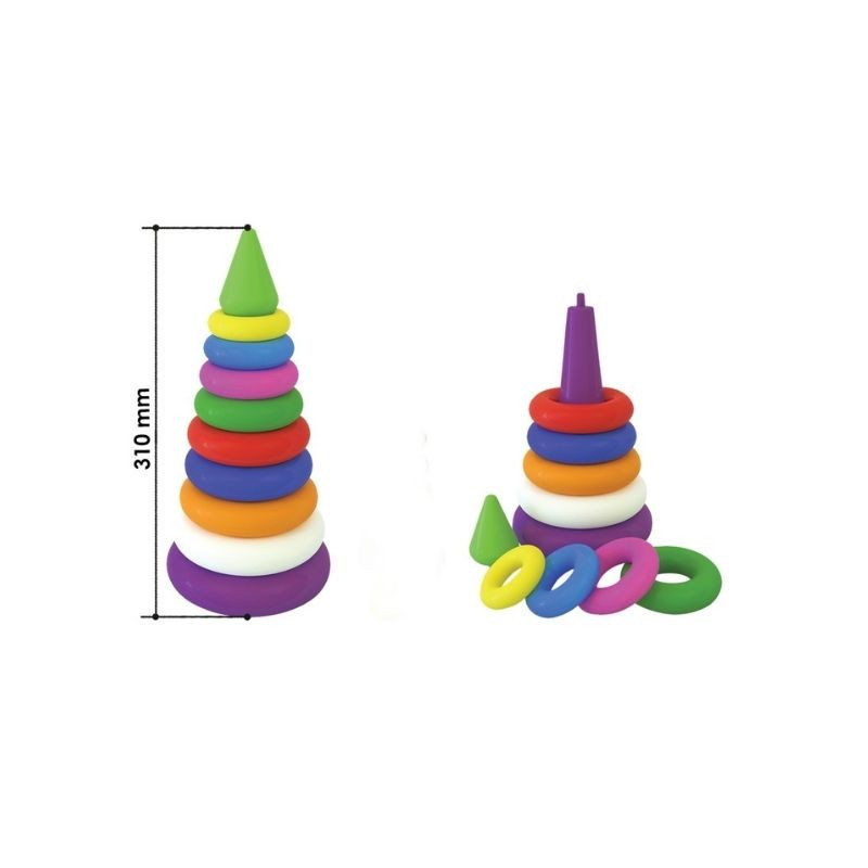 Piramida z kółek TechnoK TEH2360 02360