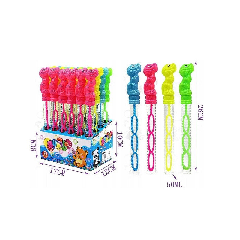 Bańki dinozaur 26cm BBAŃ8982 08982